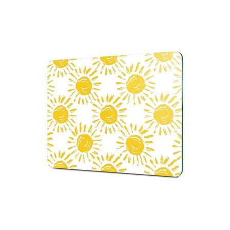 Decovetro Cam Kesme Tahtası Güneş Desenli 20x30 Cm