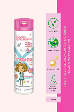 Novex My Little Curls Çocuklar İçin Bukle Belirginleştirici Saç Kremi 300ml