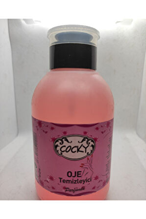 COCKY Aseton Pompalı 450ml-PEMBE+