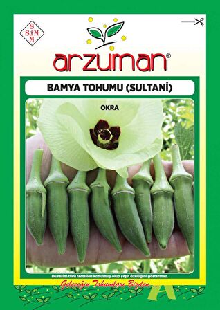 Bamya (sultani)tohumu 25 Gr