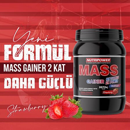 Nutripower Mass Gainer Karbonhidrat Tozu 1200g Çikolata Aromalı