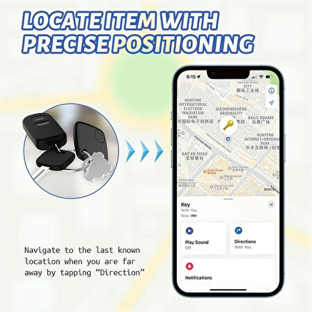 İos Uyumlu Sualio Tag Akıllı Gps Takip Cihazı