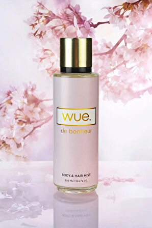 Wue de Bonheur Vücut ve Saç Spreyi 3'lü 750 ml - Body and Hair Mist