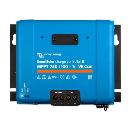 Victron SmartSolar MPPT 250/100-Tr VE.Can 250V 100A Bluetooth Solar Şarj Cihazı 12/24/48V