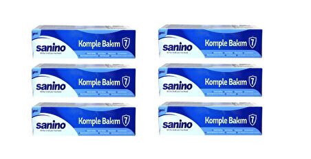 Sanino Diş Macunu Komple Bakım X 6  Adet YENİ ÜRÜN