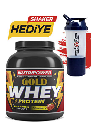 Nutripower Gold Whey Protein 2250g Çilek Aromalı