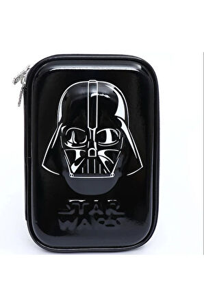 Star Wars Yıldız Savaşları Darth Vader Kalem Kutusu Büyük Kapasiteli Eva Fermuarıı
