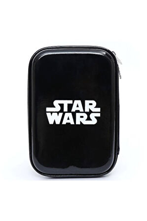 Star Wars Yıldız Savaşları Darth Vader Kalem Kutusu Büyük Kapasiteli Eva Fermuarıı