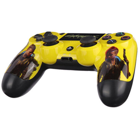 DualShock 4 V2 Cyberpunk 2077 ZCT2 Kablosuz PS4 Oyun Kolu