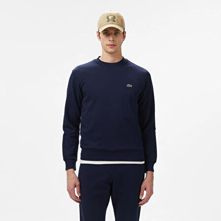 LACOSTE BİSİKLET YAKA SWEATSHİRT 