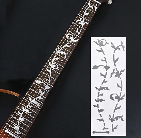 17A64 Fretboard Sticker - Klavye Yapışmalı Süs