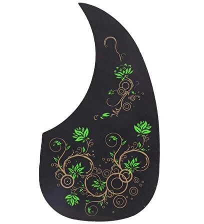 Raymond Joes PG151 Pickguard Gitar Pena Koruyucu Çiçekli