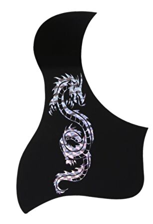 PG170WH Pickguard Gitar Pena Koruyucu Dragon Beyaz