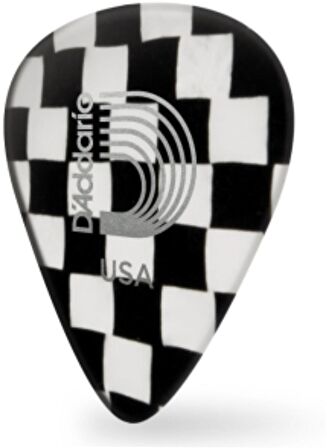 Planet Waves 1ccb4 Checkerboard 0,70 Mm. Gitar Penası 1 Adet Dama