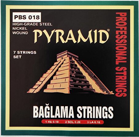 Pyramid Pbs18 018 Kısa Sap için Saz Teli - Alman Pyramid