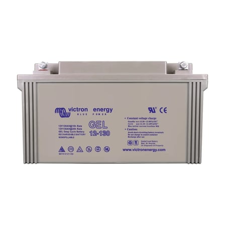Victron Gel Deep Cycle 12V 130Ah 1560Wh Derin Döngü Bakımsız Jel Akü