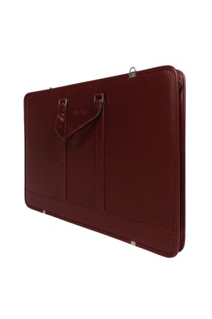 : Deri Proje Çantası : 40 cm x 55 cm : Bordo