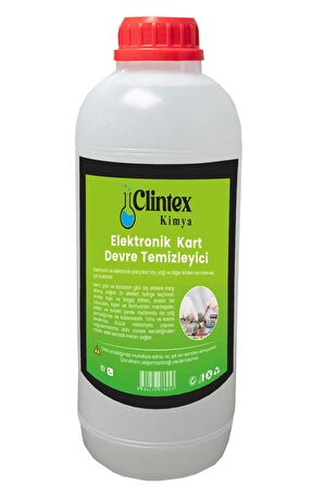 Clintex Kimya Elektronik Devre Kart Temizleyici Yağsız 1 Lt