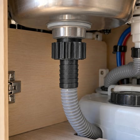 Can LP1601 Dik Su Gideri Düşürücü 38/25 mm Karavan ve Tekne Gider Bağlantısı (CNLP1601)