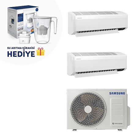 Samsung Wind Free Multi 1+2 Sistem (AJ050TXJ2KH/EA) 12+18 Btu İç 5,2 kw Dış Ünite