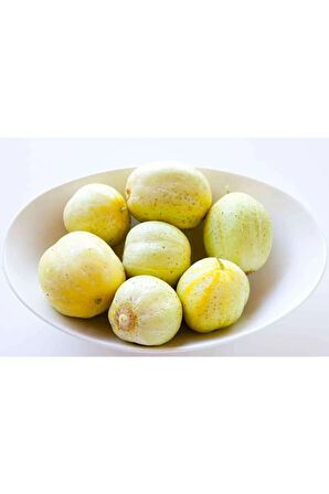 Nadir Ithal Limon Salatalık Tohumu 5 Adet Tohum Sarı Salatalık Lemon Cucumber