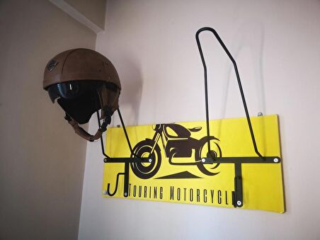 Motosiklet Kask Askısı, Motor Kask Askısı, Kask Askılığı TORINGX2V1