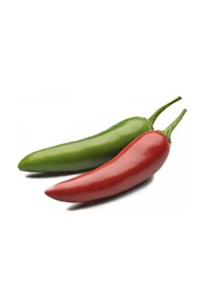 İthal Jalapeno Kırmızı Acı Meksika Biberi Tohumu 5 Adet Tohum
