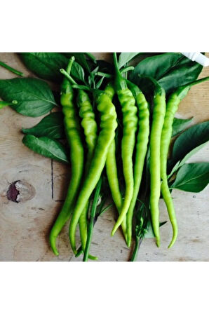 Tatlı Kıl Biber Tohumu 25 Adet Tohum Sivri Tatlı Biber