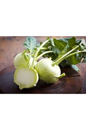 Meşhur Alabaş Tohumu 30 Tohum Kohlrabi Tohumu