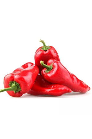 Közlemelik Kırmızı Biber Tohumu Ekim Seti Tatlı Biber Tohumu 20 Tohum Saksı Toprak Kombin