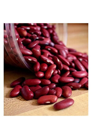 Nadir Ithal Kırmızı Meksika Fasulyesi Tohumu Ekim Seti 10 Tohum Saksı Toprak Kombin
