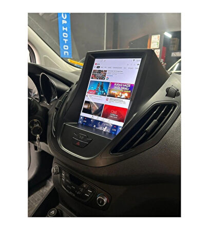 FOR-X FORD COURİER TESLA-YÜKSEK PAKET(2015-2023)-9.7''ANDROİD GERÇEK 4+64 GB ram / 4 ÇEKİRDEK 1.6Ghz / WIFI 5.0Ghz / BT 5.4-KABLOSUZ CARPLAY-HD GERİ GÖRÜŞ KAMERA HEDİYE