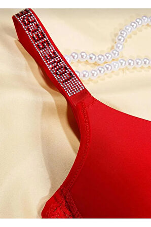 Taş Detaylı Mikro Sütyen Takımı -250