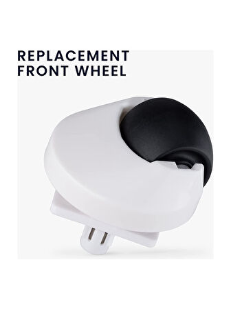 Roborock S6 / S7 Serisi Uyumlu Robot Yedek Ön Tekerlek – S65, S55 Max, S7 Max, T7S Plus, G10