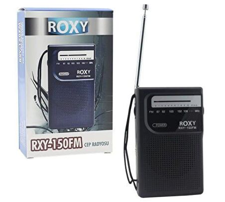 Roxy Rxy-150 Fm Cep Radyosu