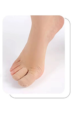 Halluks Valgus Bunions Nasır ayak kumaş silikon Ayak parmak ve tırnak koruyucu