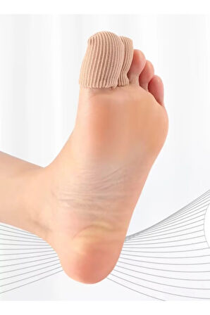 Halluks Valgus Bunions Nasır ayak kumaş silikon Ayak parmak ve tırnak koruyucu