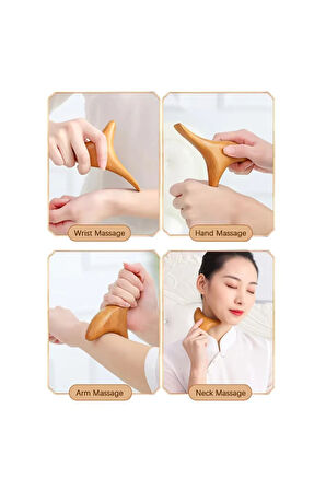 Akupresür Refleksoloji Tetik Nokta Egzersiz ve Masaj Aletleri 3'ü bir arada