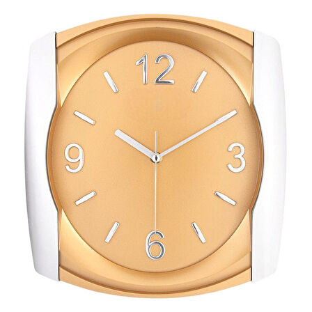 Girist Modern Duvar Saati Gold