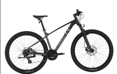 BİSAN BOLD 8.3 27.5 JANT HD FREN 24 VİTES DAĞ BİSİKLETİ 2026 SİYAH/GRİ