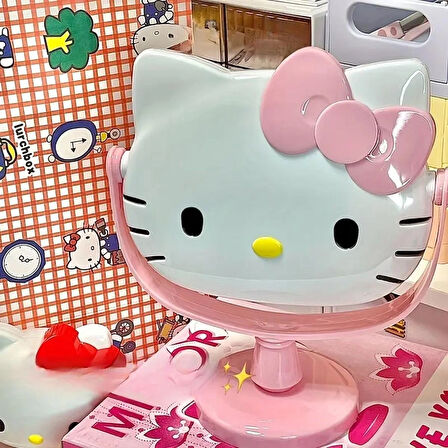 Hello Kitty Figürlü ayaklı Ayna 17,5cm * 16 cm