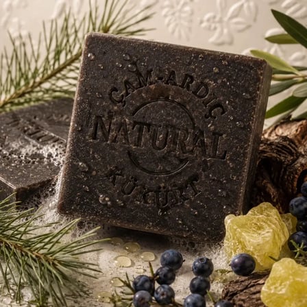 Internatural Çam Ardıç Kükürt Bitkisel Sabun 120 g - 5 Adet