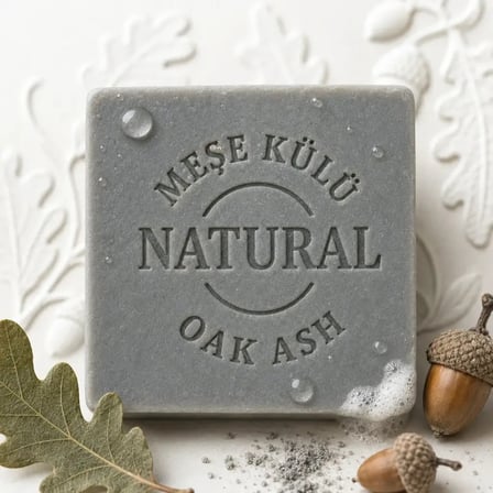 Internatural Meşe Külü Bitkisel Sabun 120 g - 100 Adet