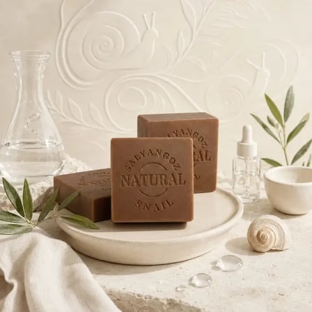 Internatural Salyangoz Bitkisel Sabun 120 g - 50 Adet
