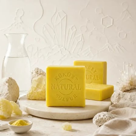 Internatural Kükürt Bitkisel Sabun 120 g - 5 Adet