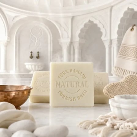 Internatural Türk Hamamı Bitkisel Sabun 120 g - 30 Adet