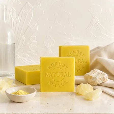 Internatural Kükürt Bitkisel Sabun 120 g - 50 Adet