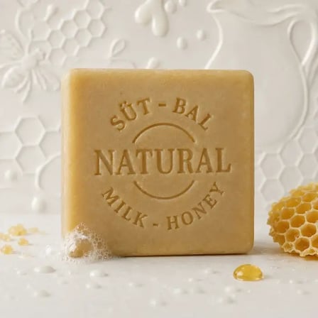 Internatural Süt - Bal Bitkisel Sabun 120 g - 20 Adet