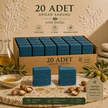 Internatural Argan Bitkisel Sabun 120 g - 20 Adet