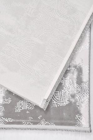 ANATOLIA HALI ROOM-Gri/Beyaz - Özel Ölçü-Salon,Oturma Odası ve Koridor Halısı